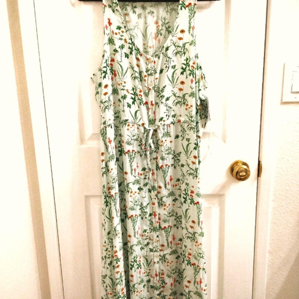 🍀Lucky brand🍀 maxi dress Large